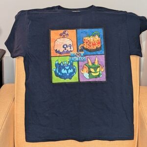 Navy Blue Graphic Kids Shirt